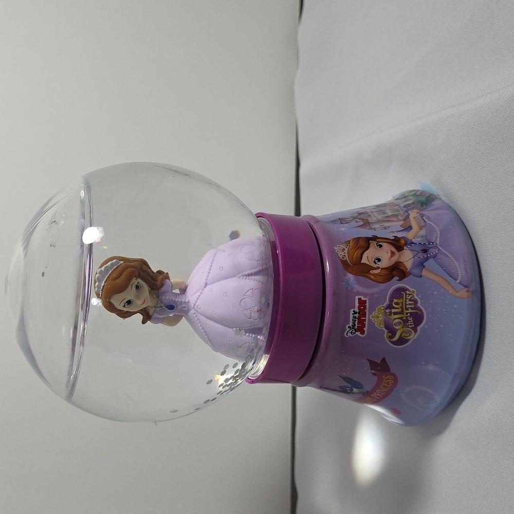 Disney Junior Sofia the First Real Life Princess water snow globe with Glitter